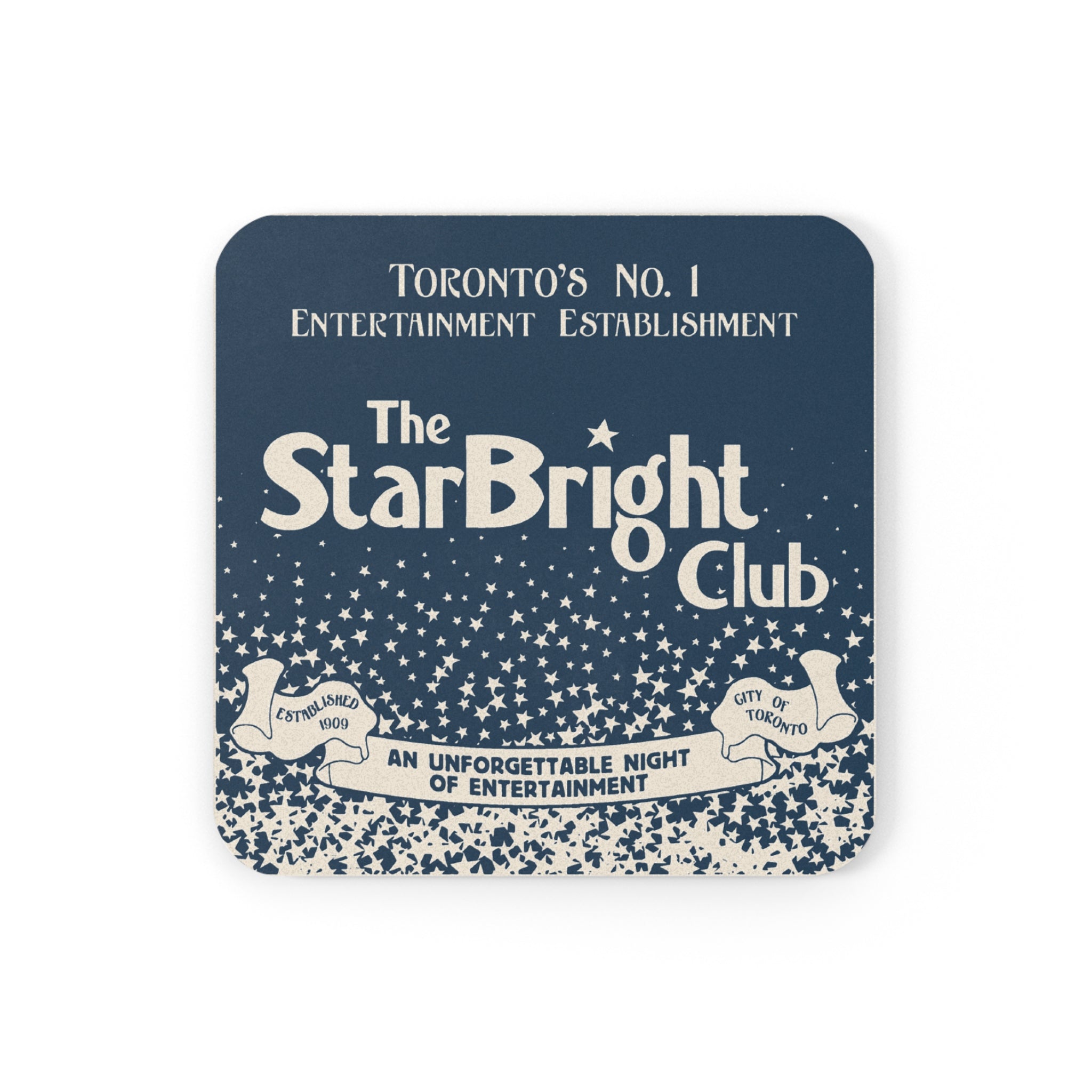 The StarBrite Club - Cork Coaster