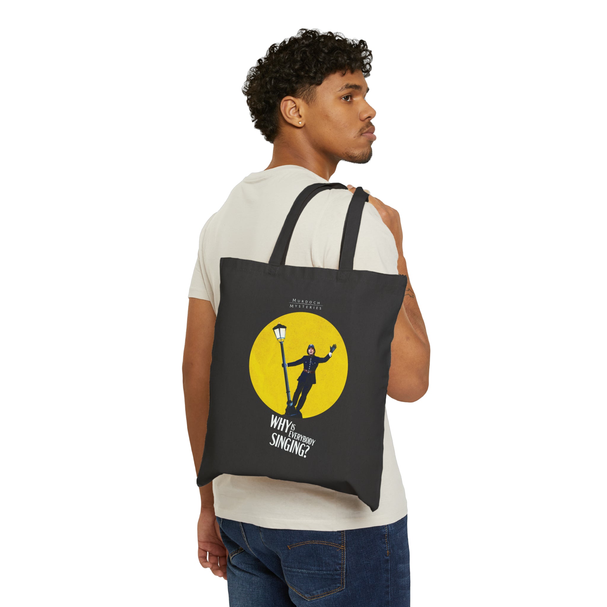 Why Is Everybody Singing? | Cotton Canvas Tote Bag