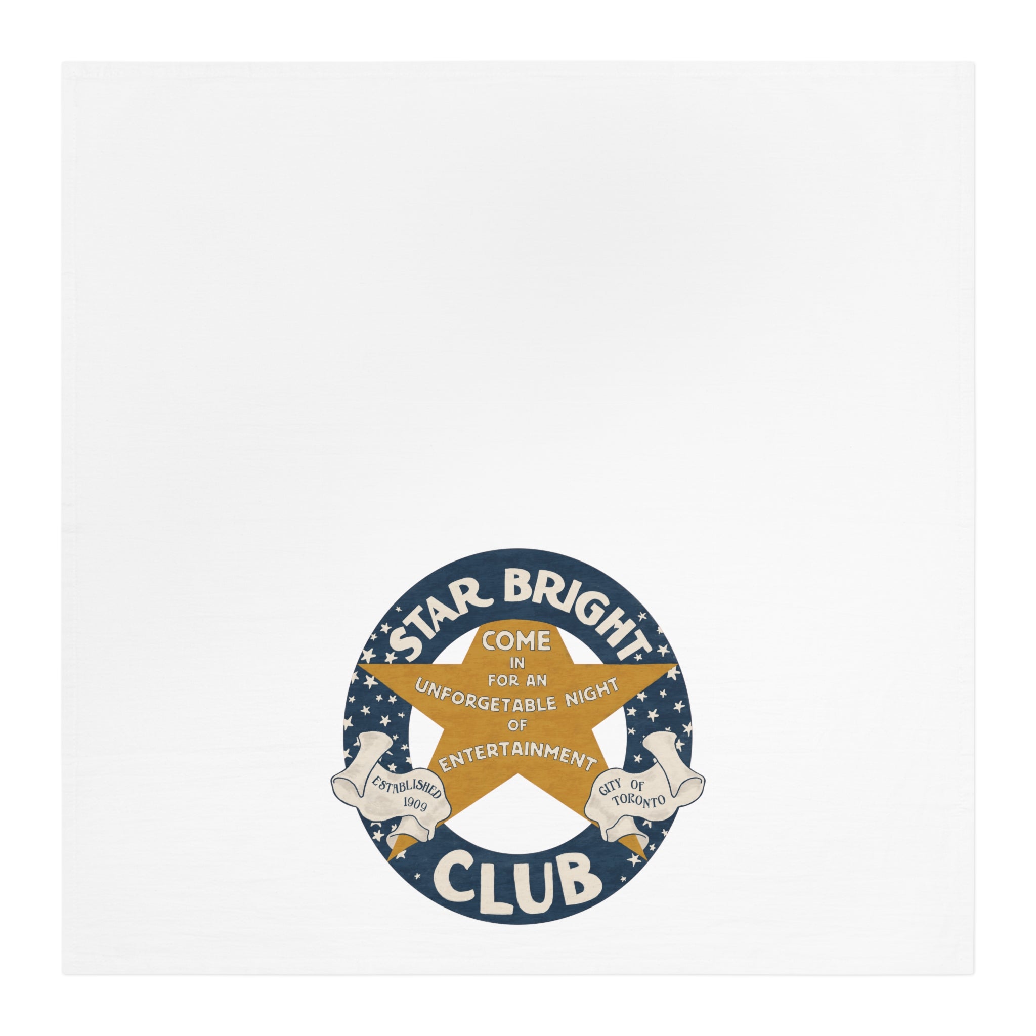 Star Bright Club Tea Towel