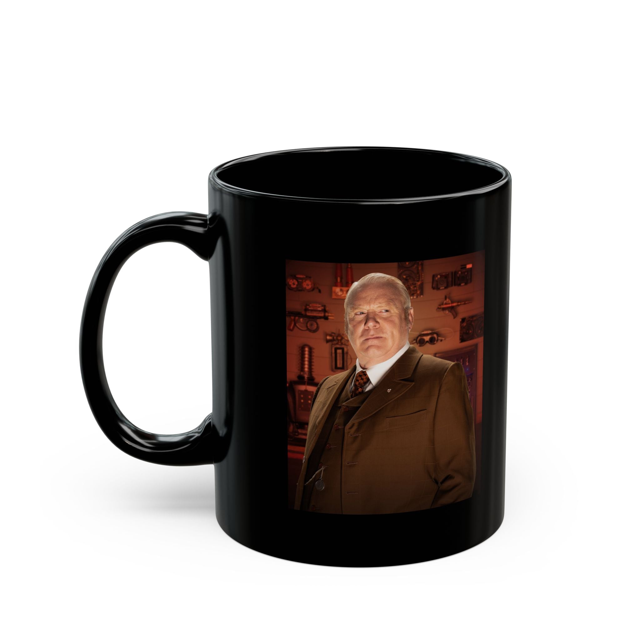 Thomas Brackenreid | Black Coffee Mug, 11oz