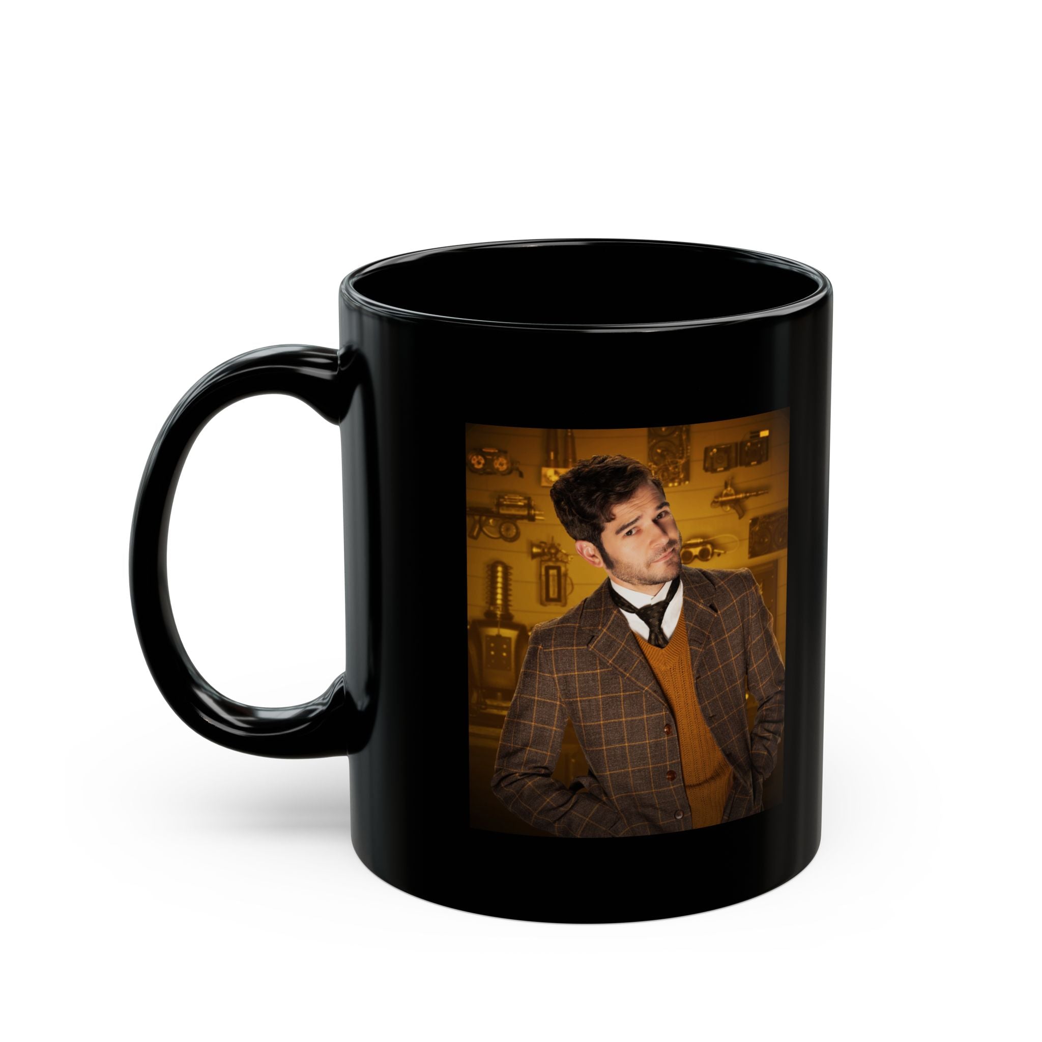 Llewellyn Watts | Black Coffee Mug, 11oz