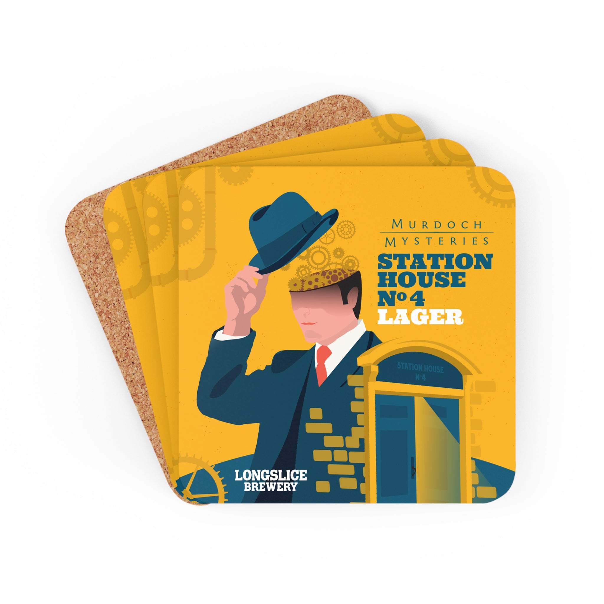 Station House No.4 Lager | Coaster Set