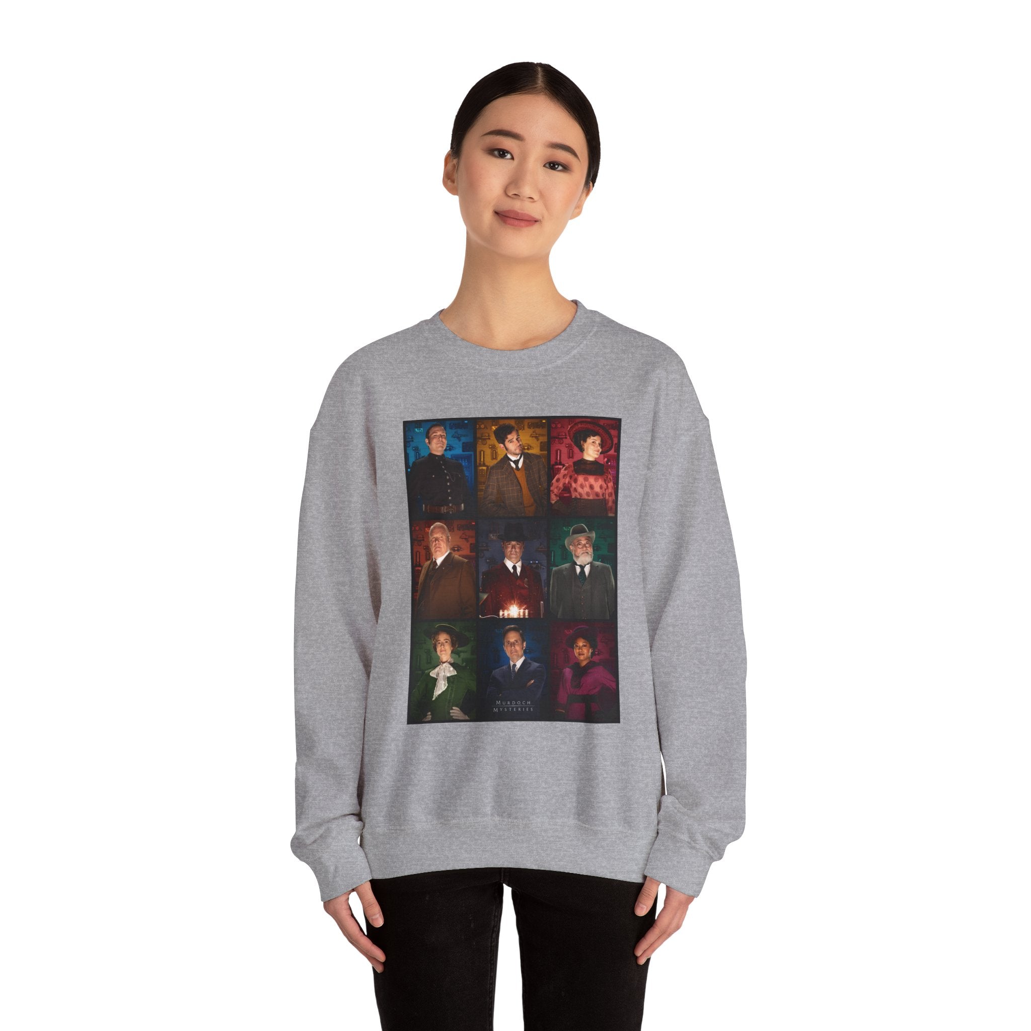 Murdoch Mysteries Characters of Season 18 | Unisex Crewneck Sweatshirt