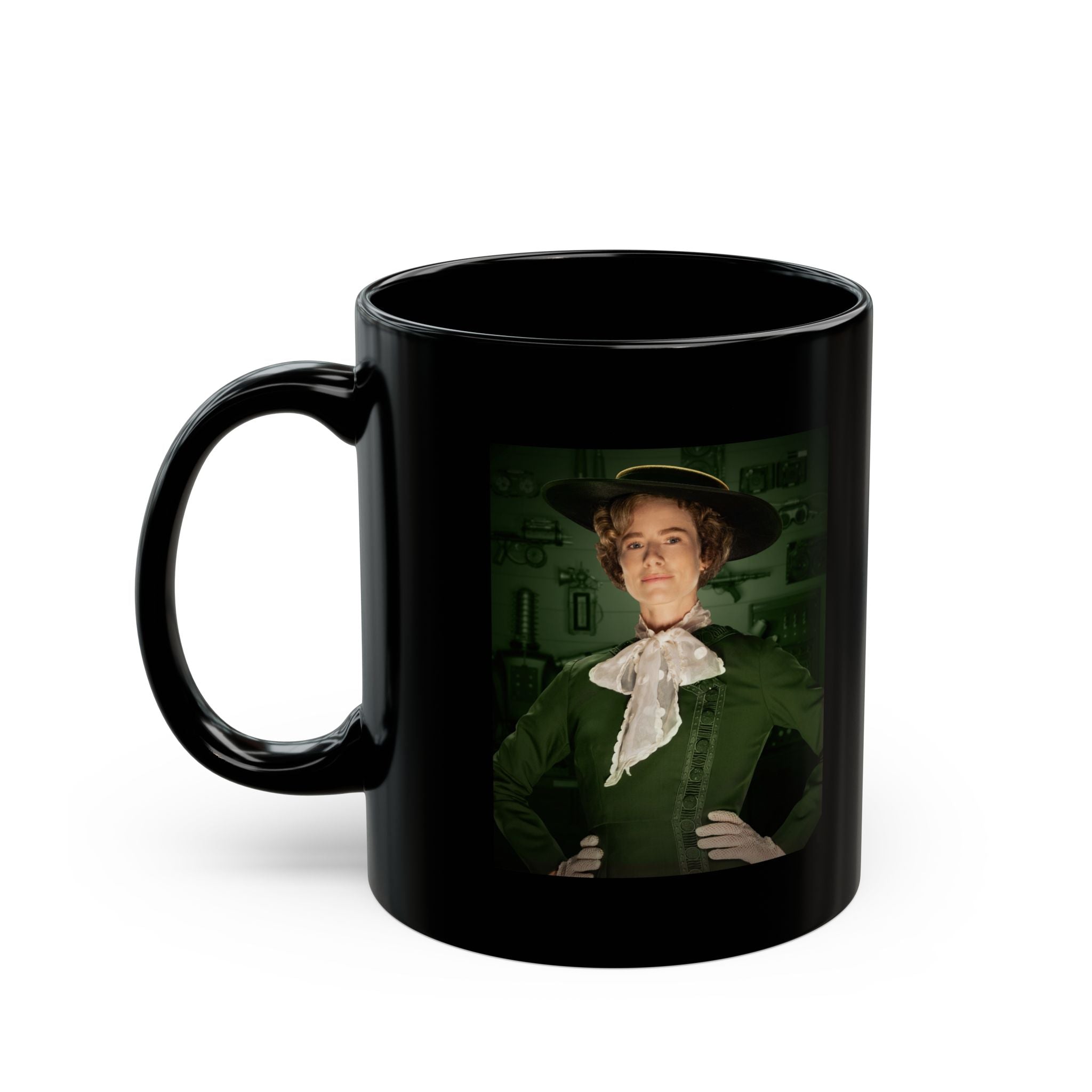 Effie Crabtree | Black Coffee Mug, 11oz