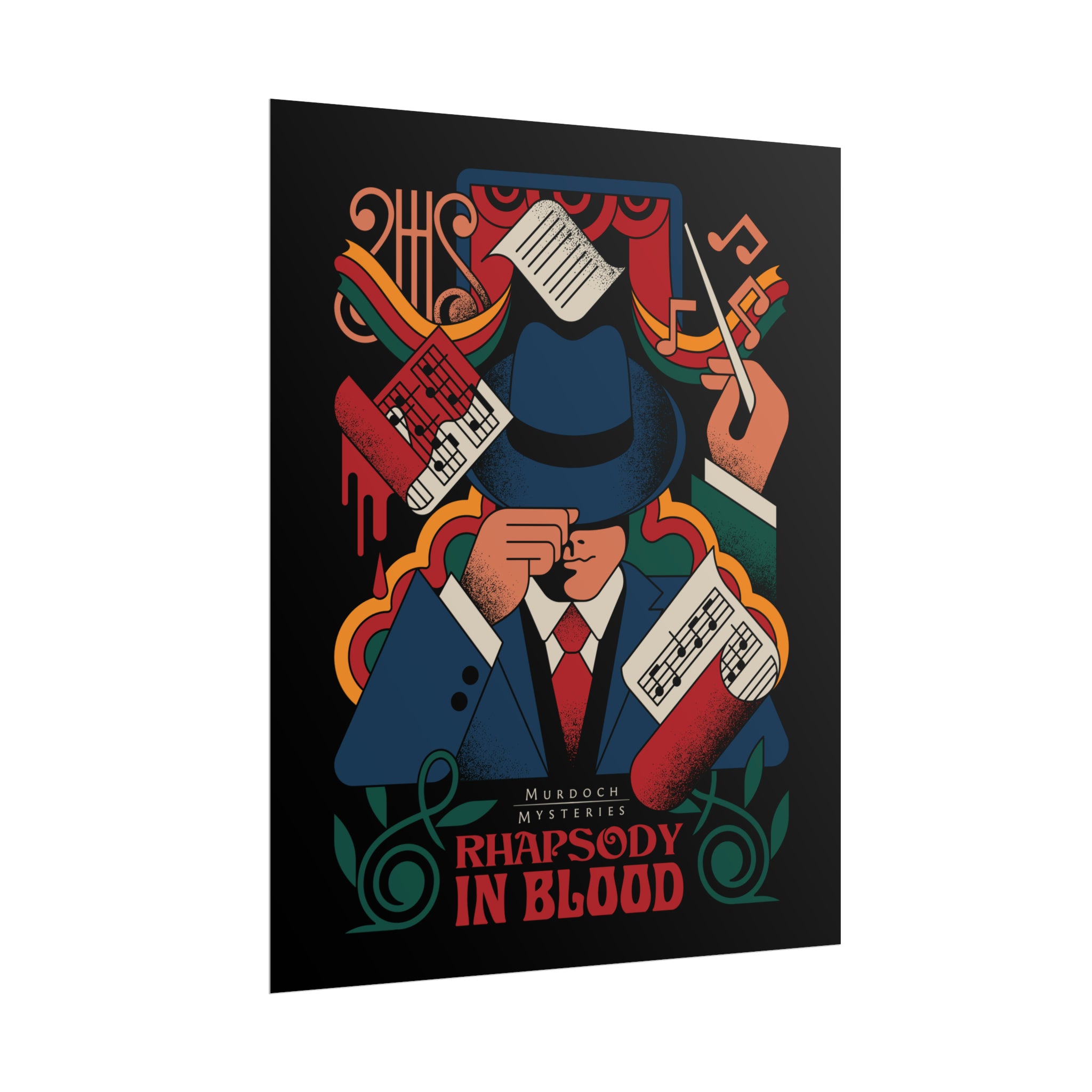 Murdoch Mysteries in Concert: Rhapsody in Blood | Matte Poster Print