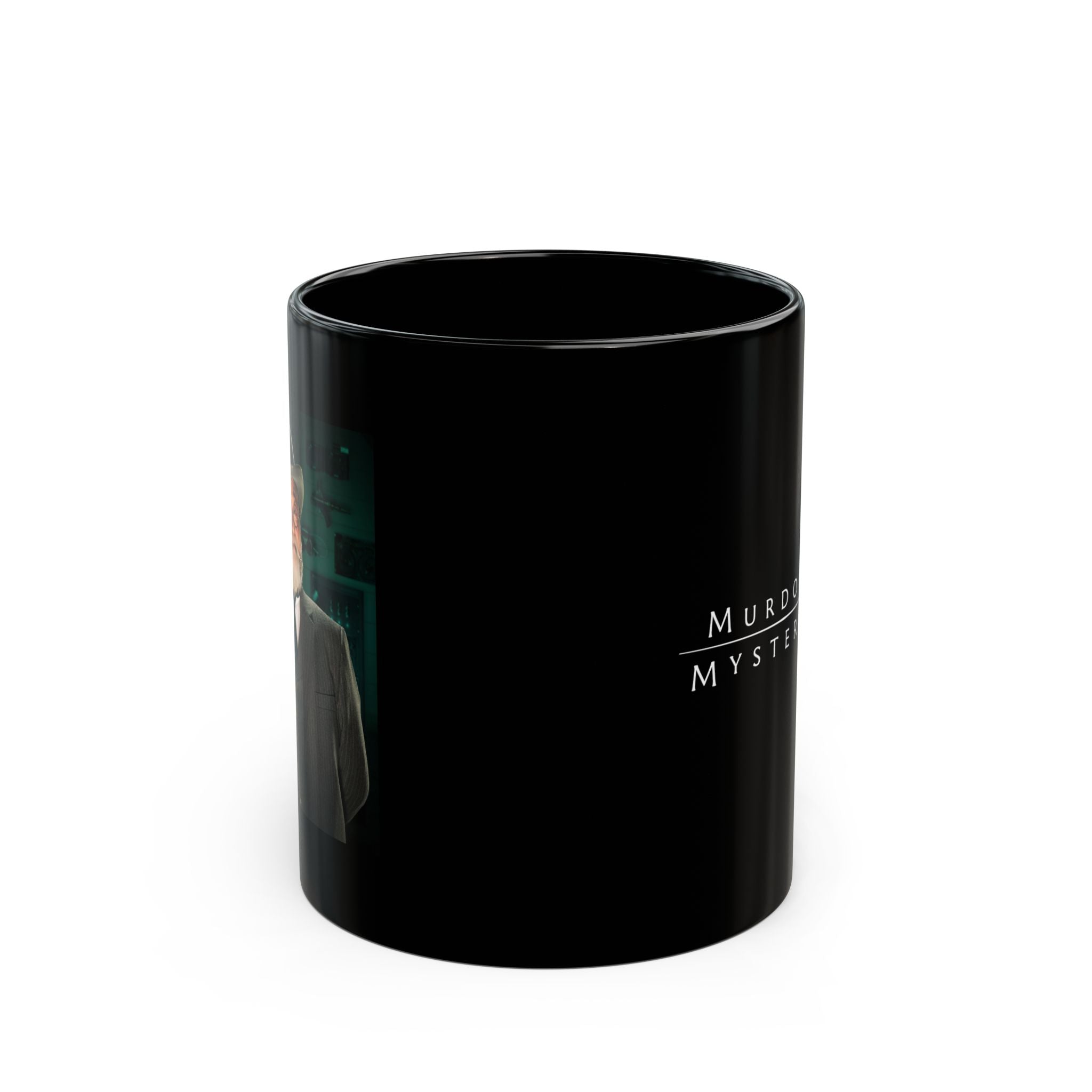 Inspector Albert Choi | Black Coffee Mug, 11oz