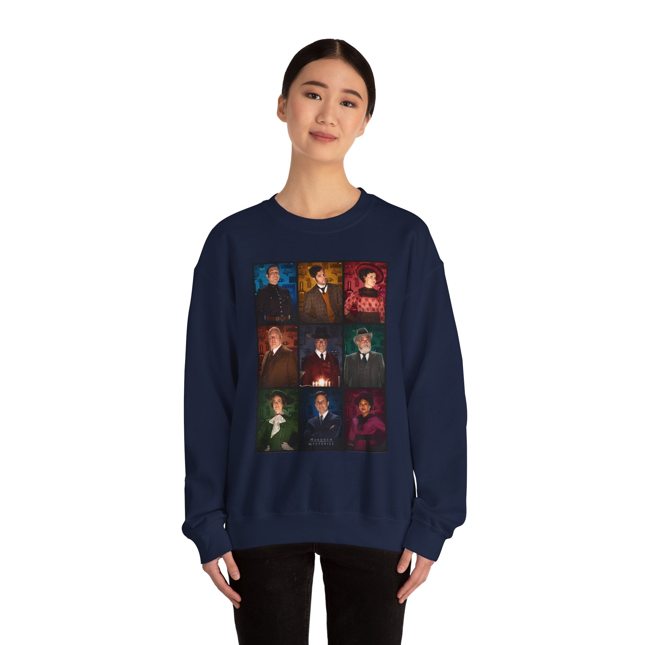 Murdoch Mysteries Characters of Season 18 | Unisex Crewneck Sweatshirt