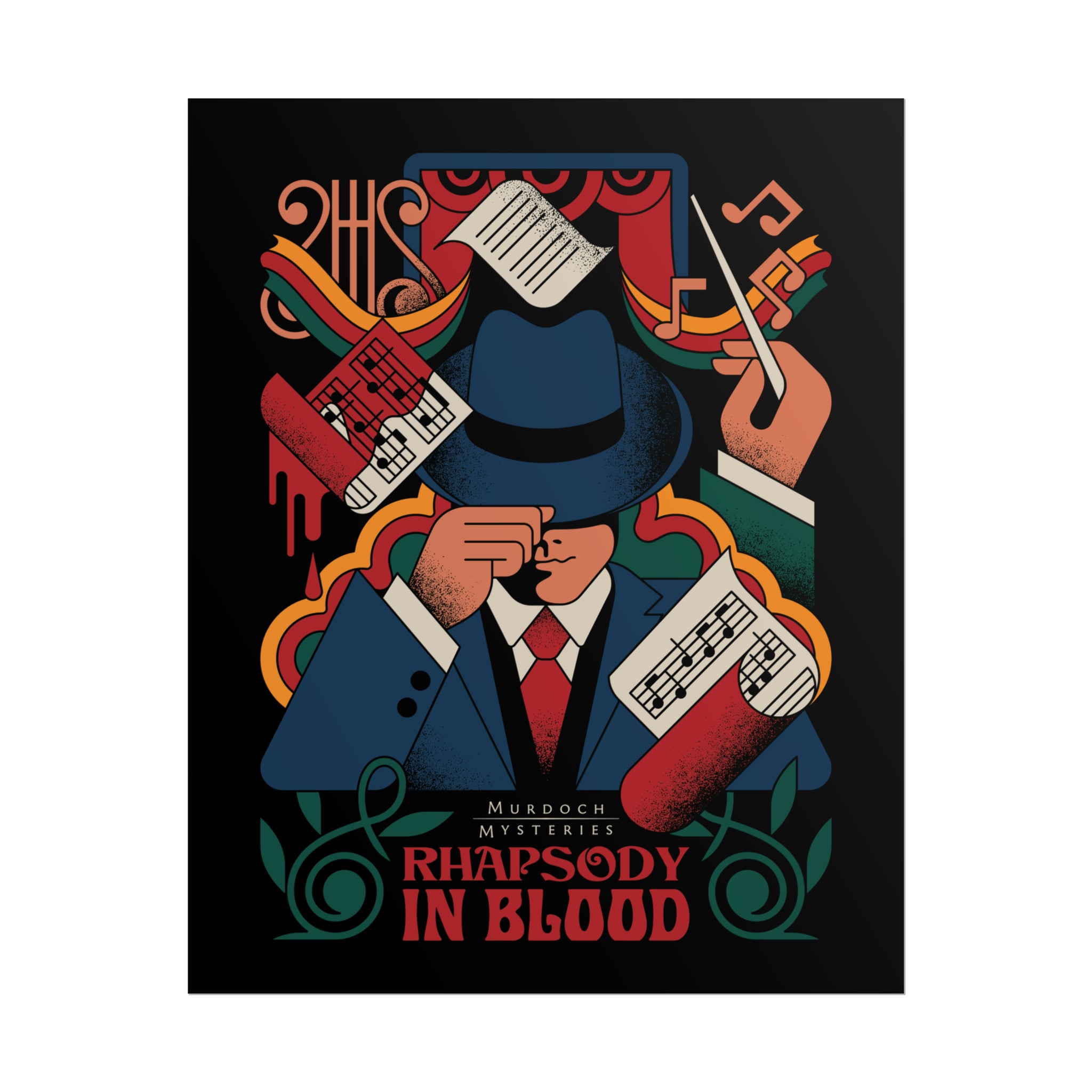 Murdoch Mysteries in Concert: Rhapsody in Blood | Matte Poster Print