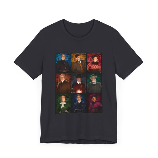 Murdoch Mysteries Characters of Season 18 | Unisex Jersey Short Sleeve Tee