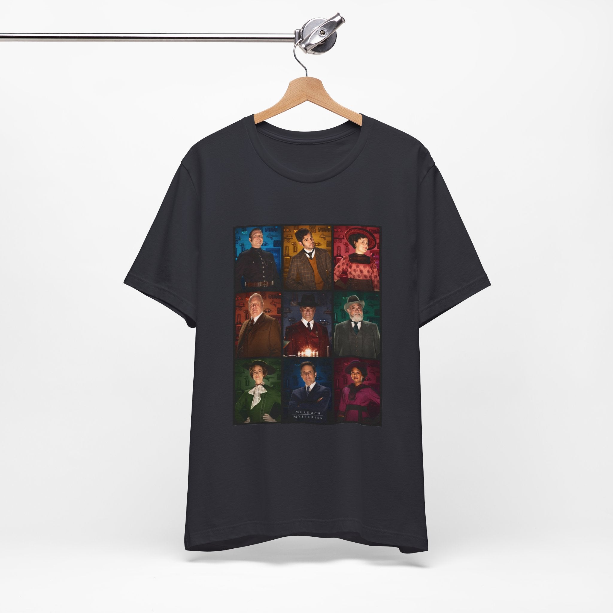 Murdoch Mysteries Characters of Season 18 | Unisex Jersey Short Sleeve Tee