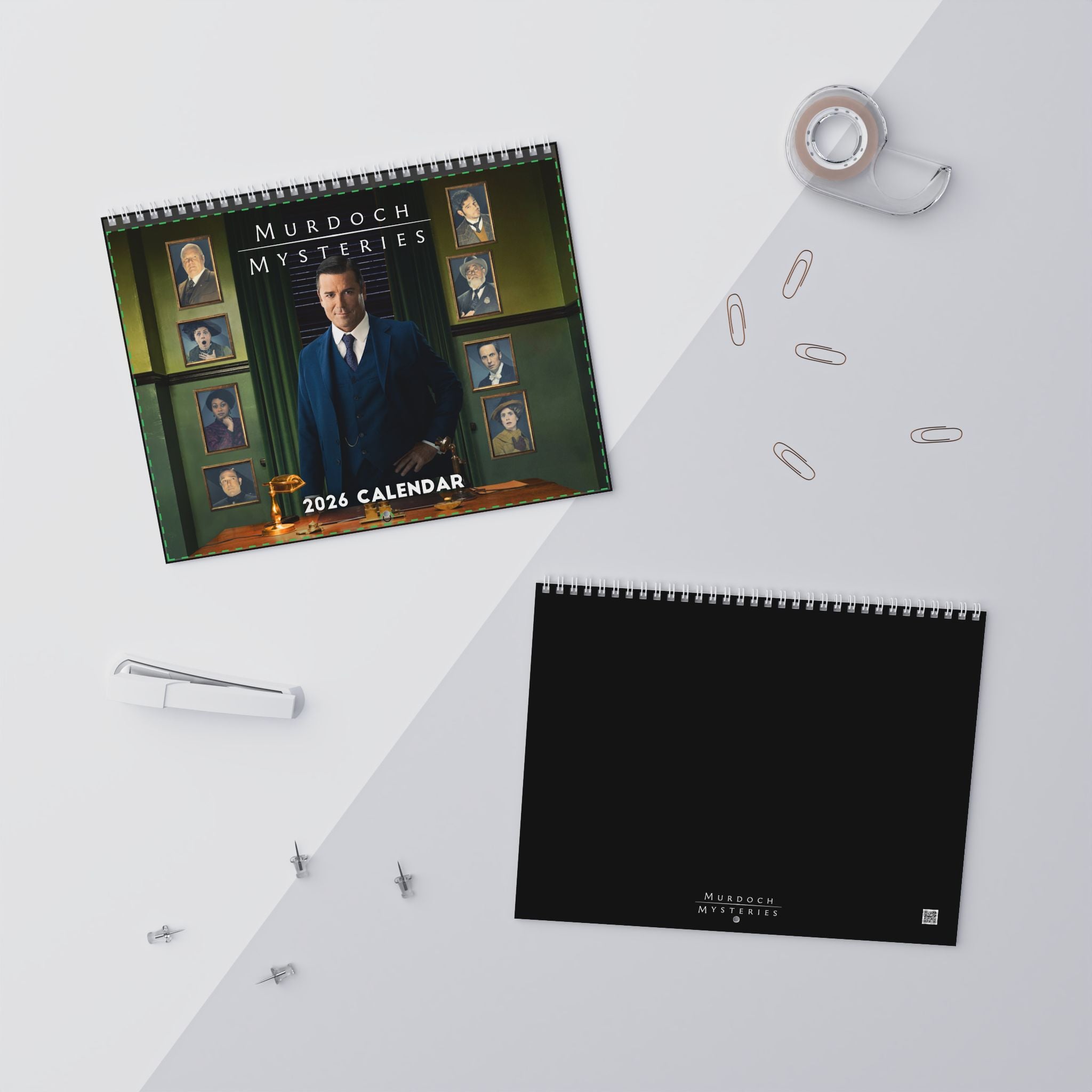 Murdoch Mysteries 2026 Wall Calendar