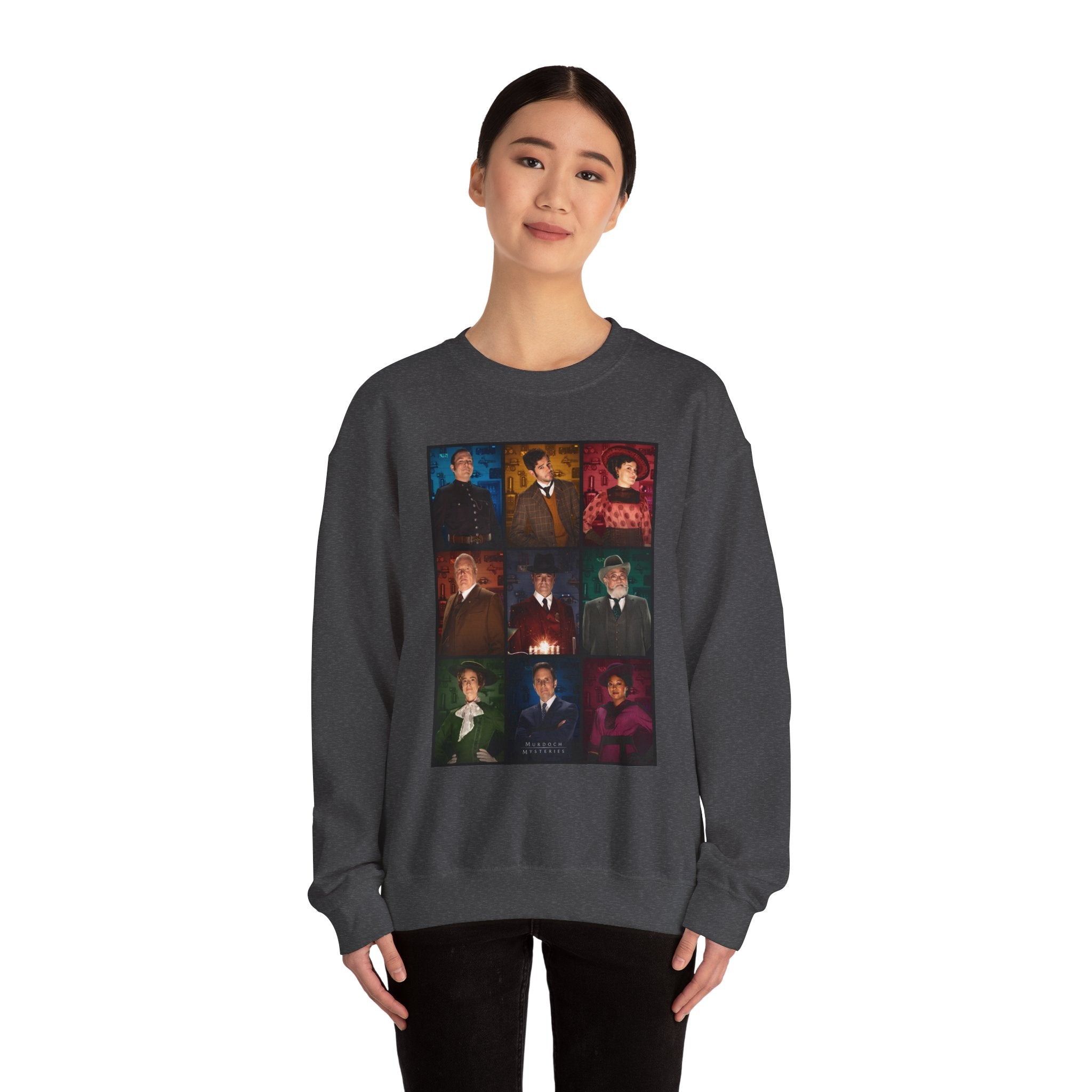 Murdoch Mysteries Characters of Season 18 | Unisex Crewneck Sweatshirt