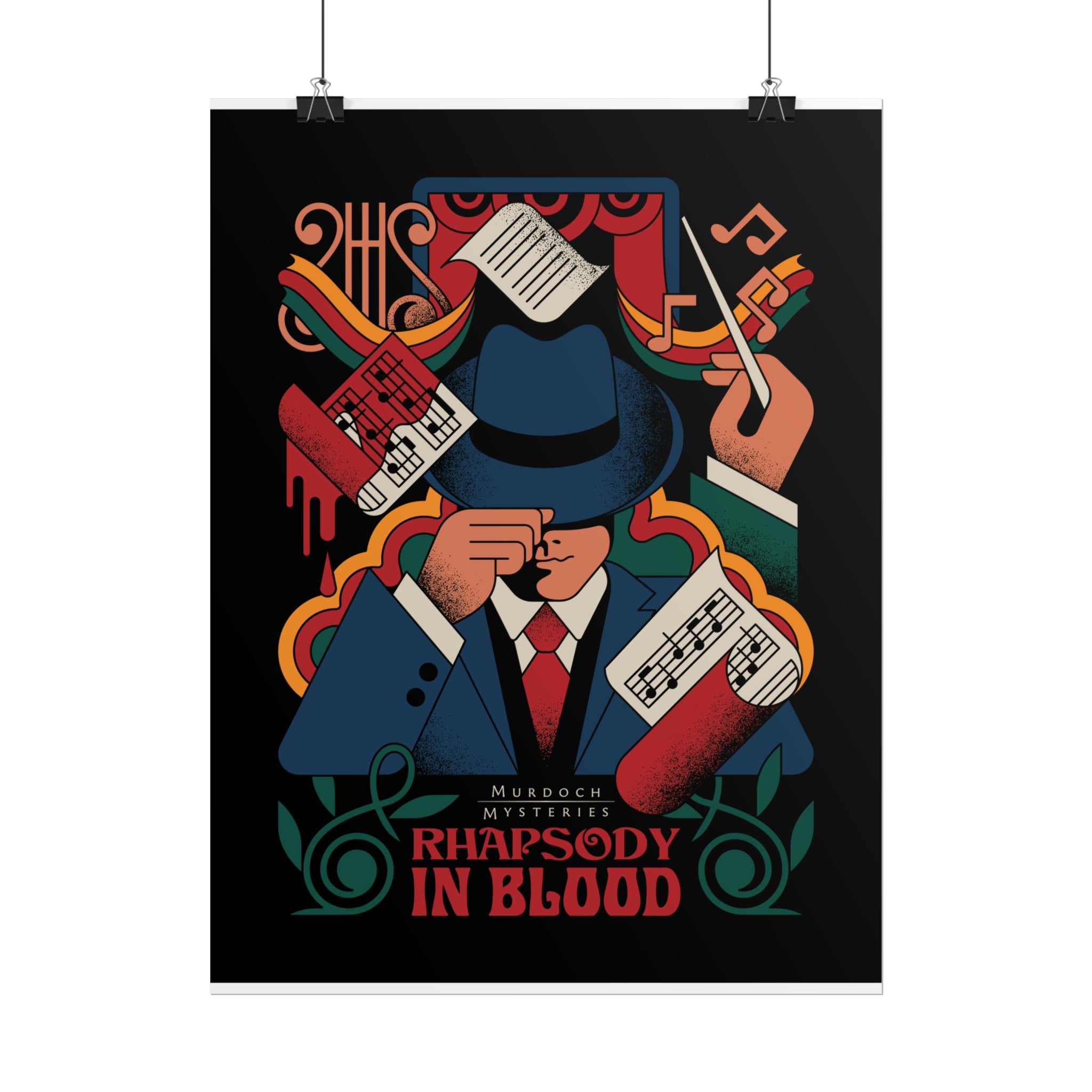 Murdoch Mysteries in Concert: Rhapsody in Blood | Matte Poster Print
