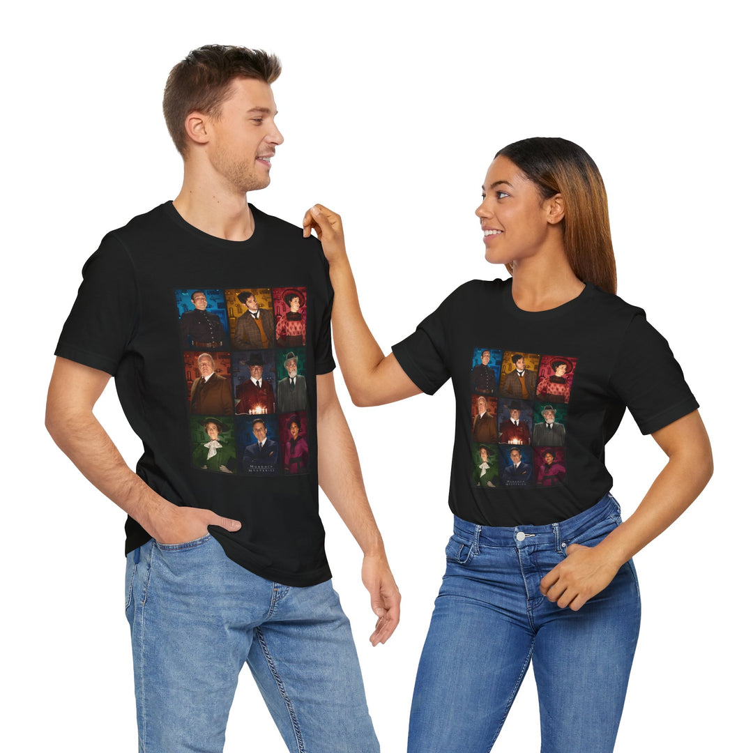 Murdoch Mysteries Characters of Season 18 | Unisex Jersey Short Sleeve Tee