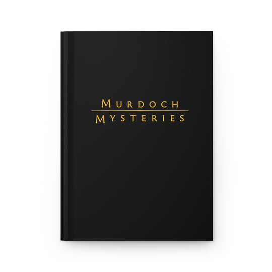 Classic Murdoch Mysteries Logo | Ruled Notebook