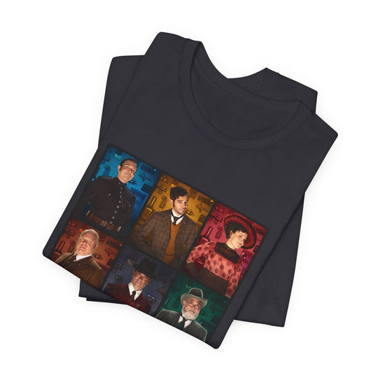 Murdoch Mysteries Characters of Season 18 | Unisex Jersey Short Sleeve Tee