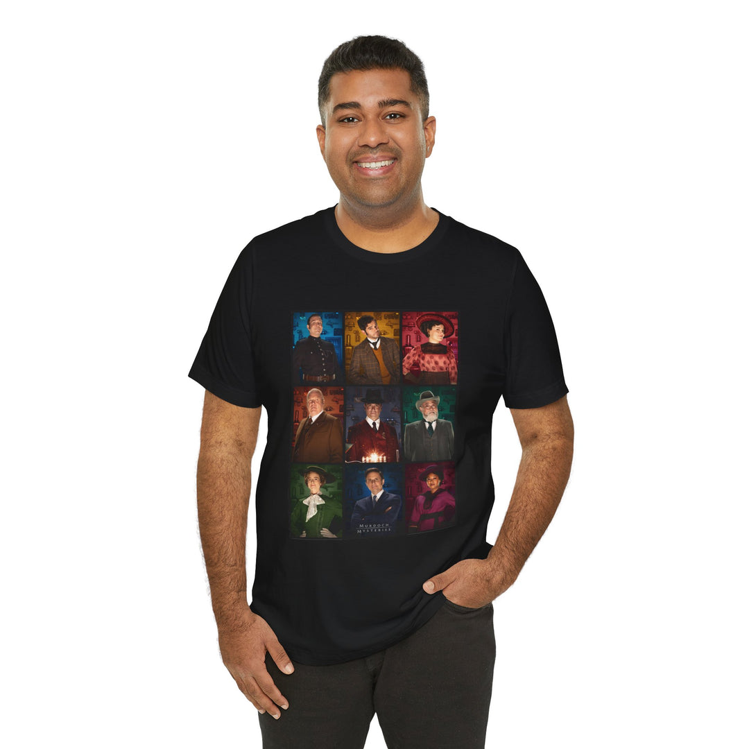 Murdoch Mysteries Characters of Season 18 | Unisex Jersey Short Sleeve Tee