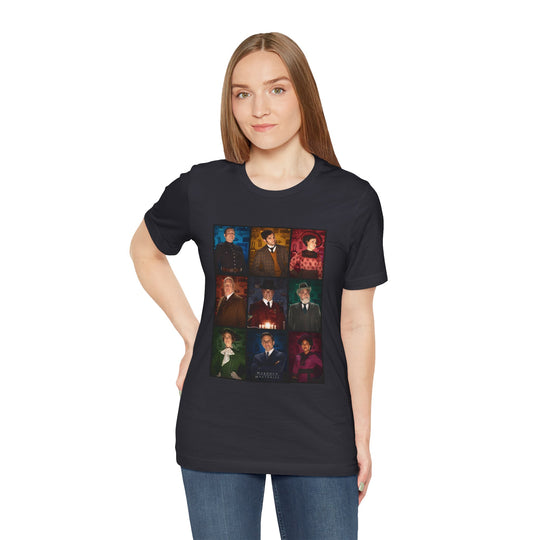 Murdoch Mysteries Characters of Season 18 | Unisex Jersey Short Sleeve Tee