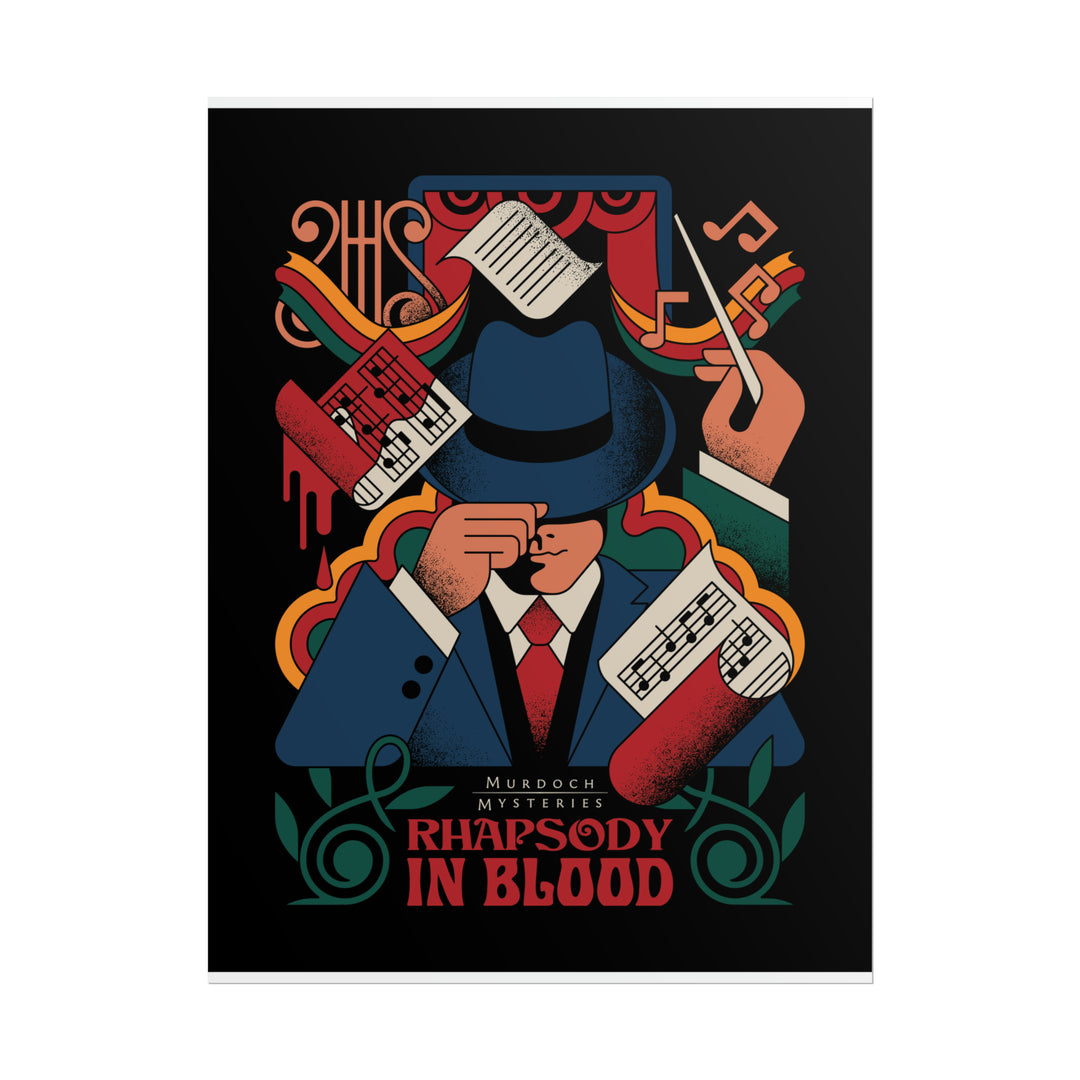 Murdoch Mysteries in Concert: Rhapsody in Blood | Matte Poster Print