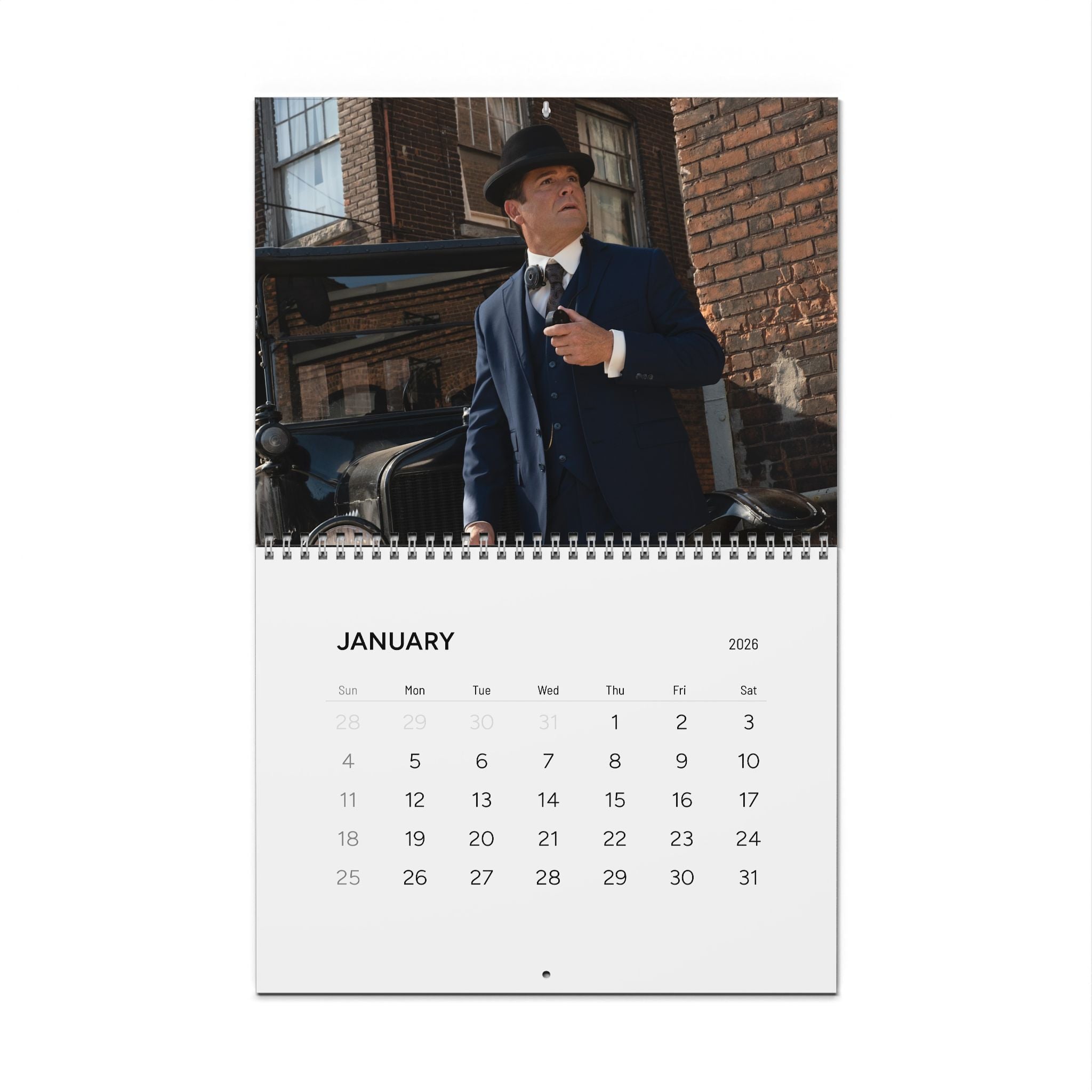 Murdoch Mysteries 2026 Wall Calendar