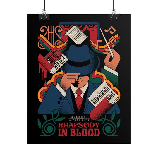 Murdoch Mysteries in Concert: Rhapsody in Blood | Matte Poster Print