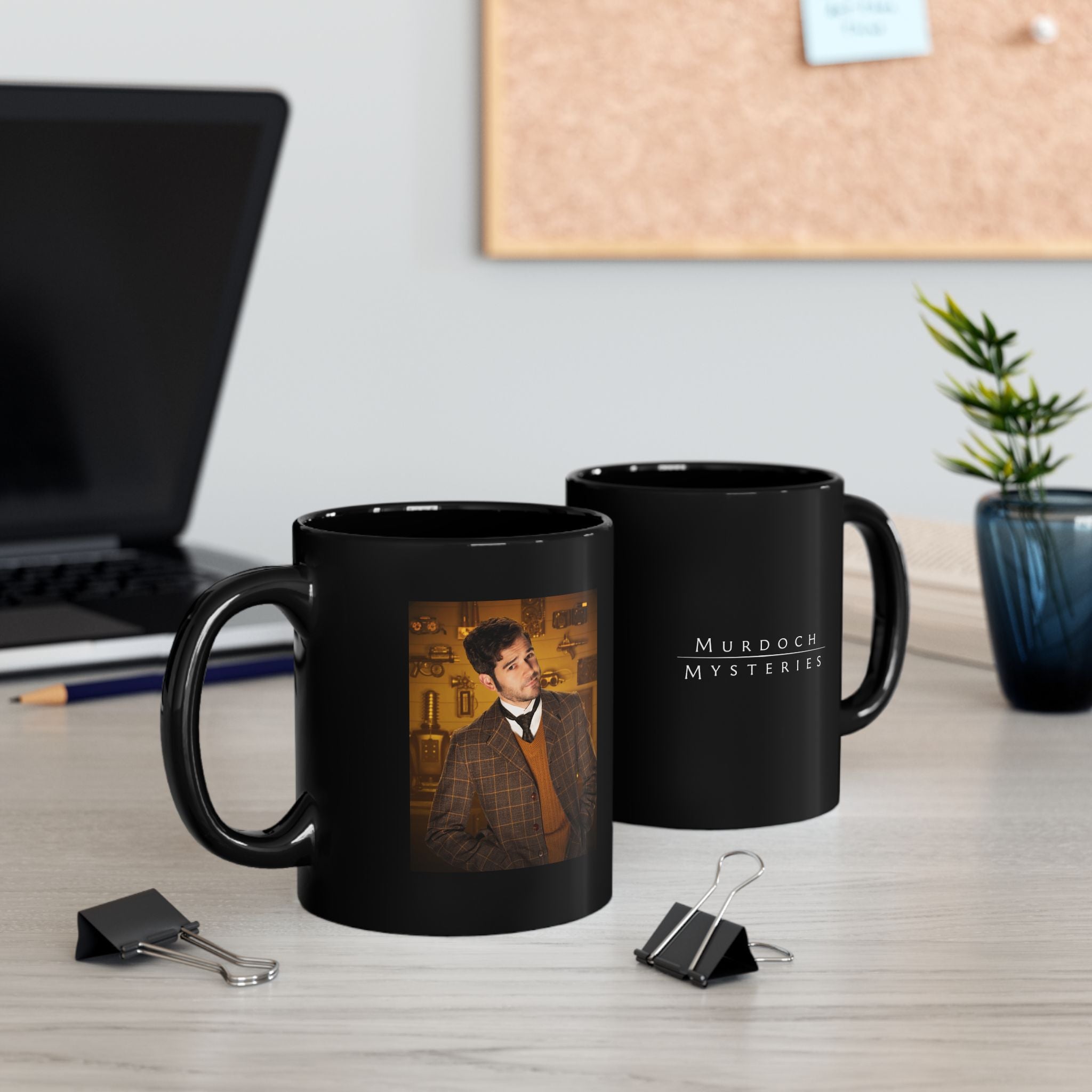 Llewellyn Watts | Black Coffee Mug, 11oz