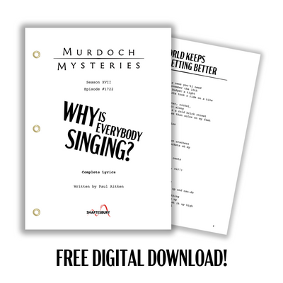 FREE Digital Download | Sing-A-Long Lyric Book | Why Is Everybody Singing?